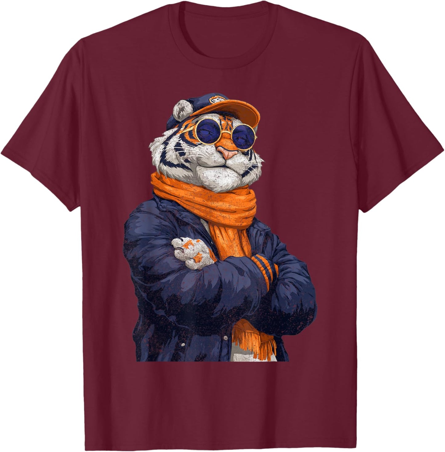 Tiger Lover T-Shirt - T-Shirt | Maroon