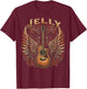 Retro Classic 70s 80s 90s Jelly Name Gifts Women Kid T-Shirt - T-Shirt | Maroon