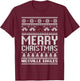 Niceville Eagles Logo Merry Christmas Ugly Sweater HS T-Shirt - T-Shirt | Maroon