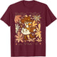 Floral Rootin' Tootin' Pre-K Teacher Cowgirl Goose Western T-Shirt - T-Shirt | Maroon
