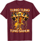 Tung Tung Tung Sahur is Calling Funny Italian Brainrot Meme T-Shirt - T-Shirt | Maroon