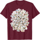 Mah Jong Tiles, Mah Jongg, Mahjong Game Tiles T-Shirt - T-Shirt | Maroon