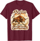 Rufus The Bull Rufus is My Spirit Animal T-Shirt - T-Shirt | Maroon