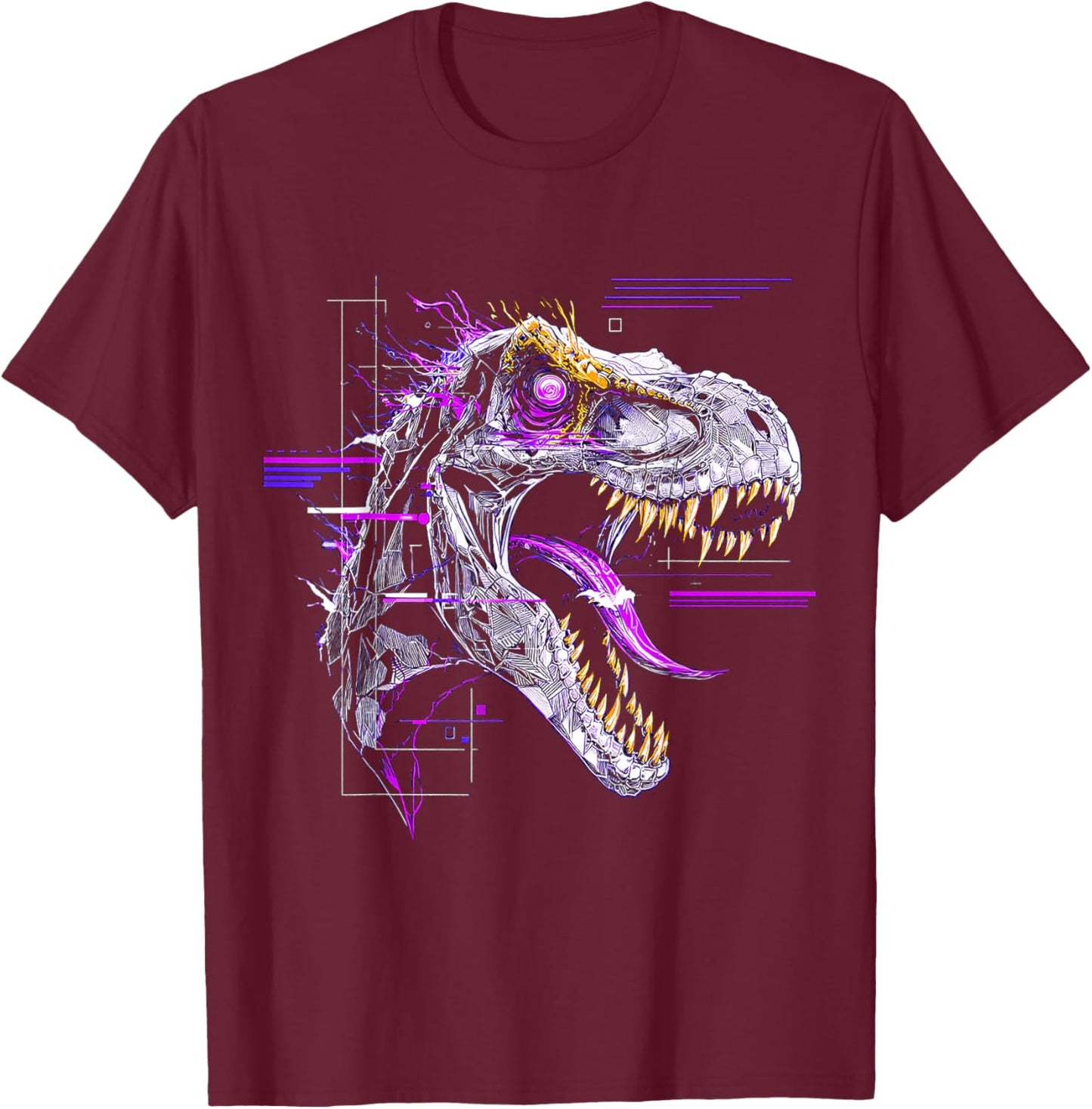 Dinosaure T-Shirt - T-Shirt | Maroon
