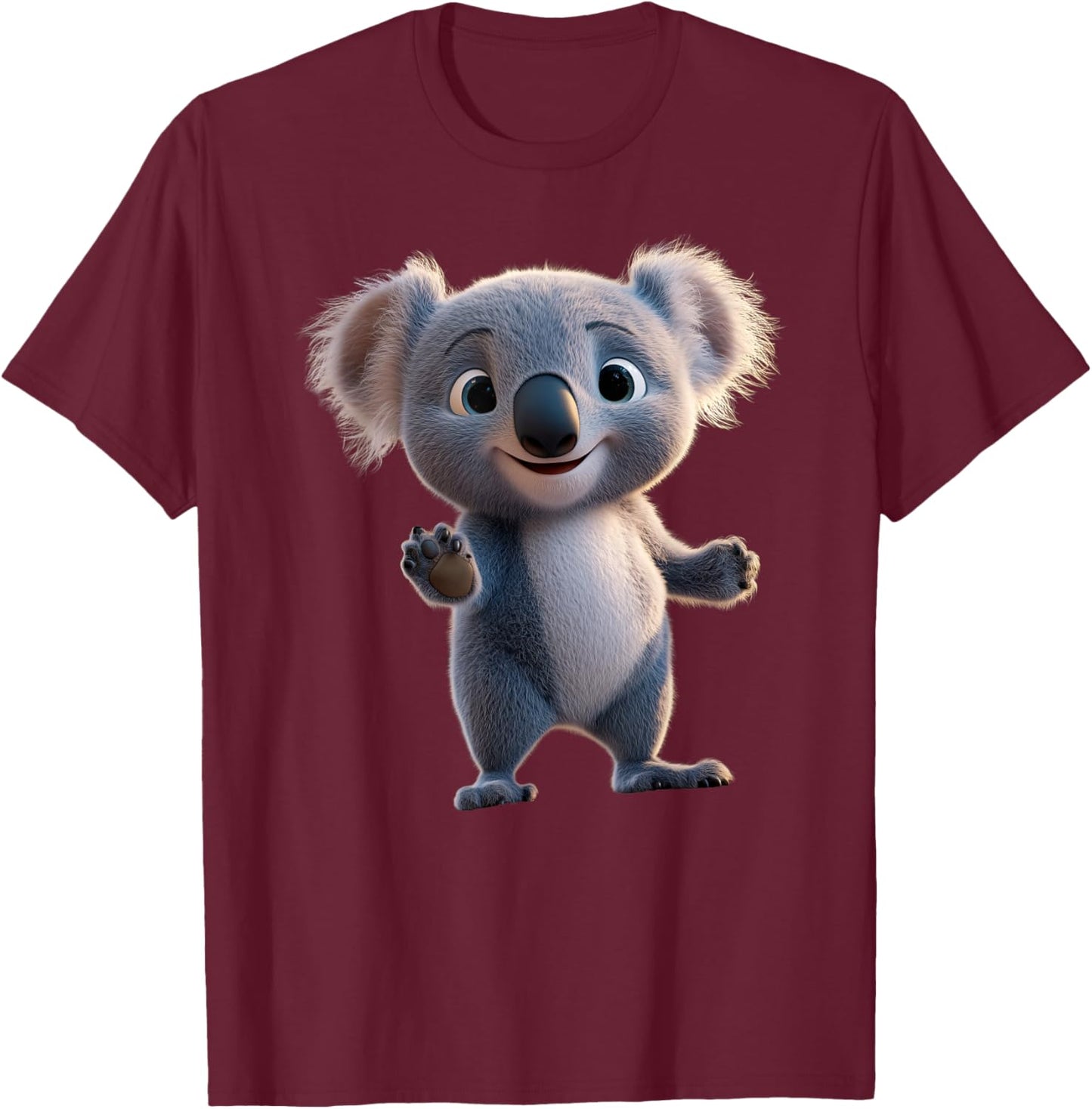 Koala Australia Koalas Sweet Bear , Black, S T-Shirt - T-Shirt | Maroon