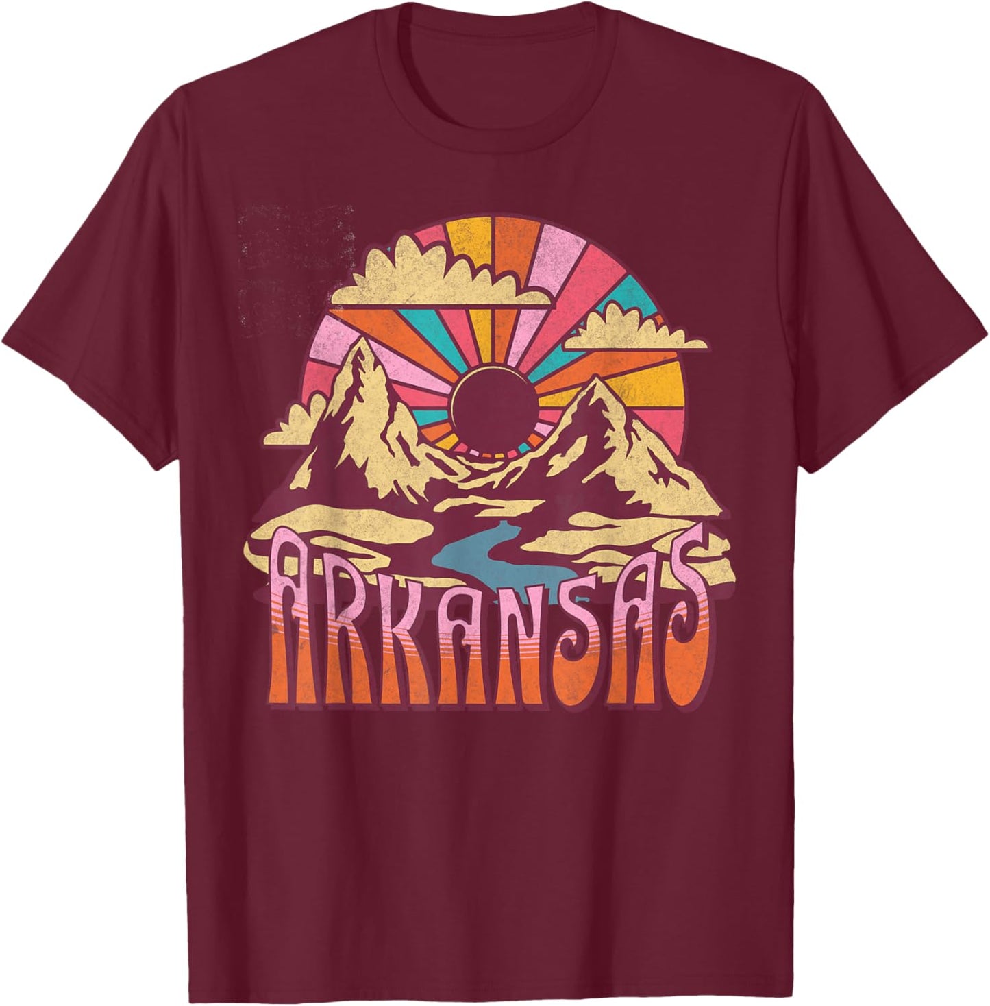 Arkansas T-Shirt - T-Shirt | Maroon