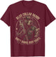 Blue Collar Daddy Dirty Hands Busy Nights Bear T-Shirt - T-Shirt | Maroon