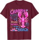 If Crabby Please Return to The Beach Ocean Summer Vacation T-Shirt - T-Shirt | Maroon