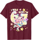I was 6 Now I'm 7 Funny 67 Meme Axolotl 7th Birthday T-Shirt - T-Shirt | Maroon