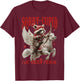 Sorry Cupid I’ve Been Feral Funny Raccoon Valentine’s Day T-Shirt - T-Shirt | Maroon