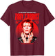 David Bowie Ziggy Stardust Motion Picture Color Sukita Photo T-Shirt - T-Shirt | Maroon