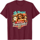 Cadeau Anniversaire Femme Original Humour Drole Irrésistible T-Shirt - T-Shirt | Maroon