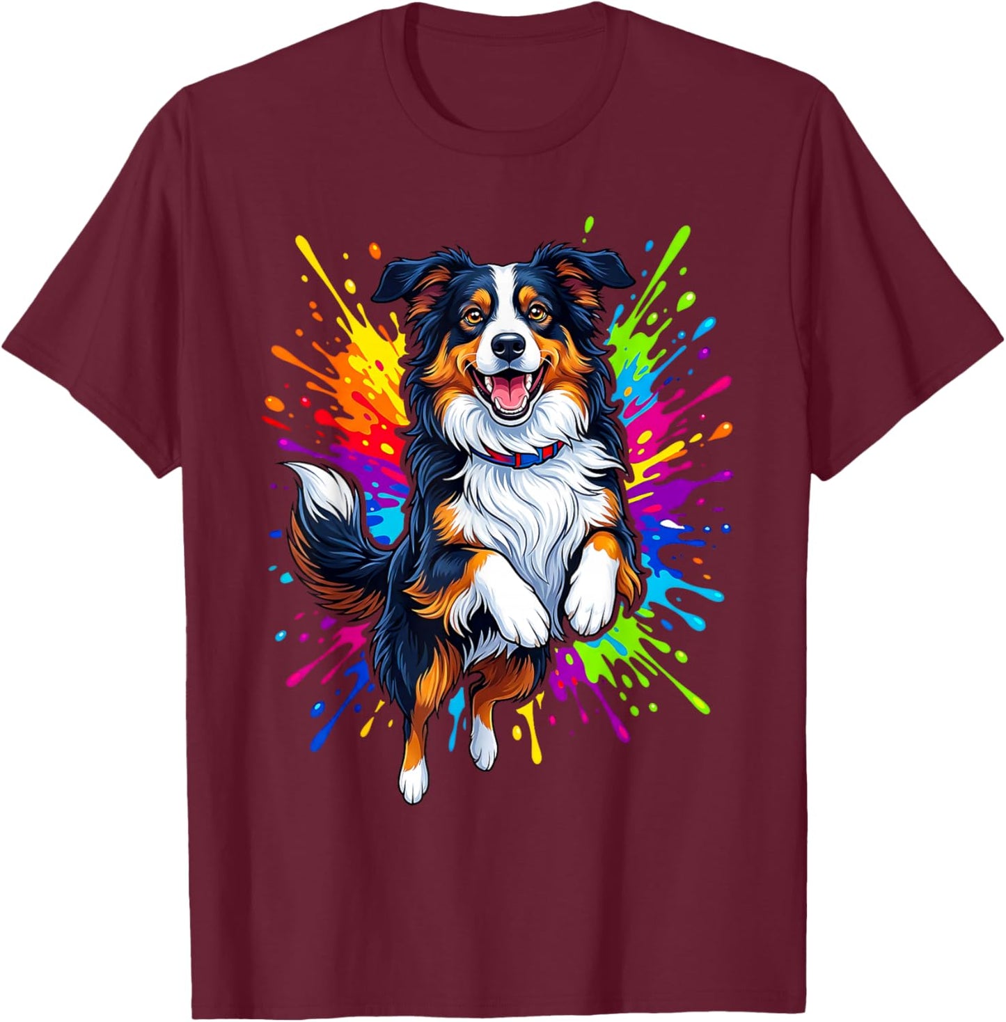 Miniature American Shepherd Lover Mini American Shepherd T-Shirt - T-Shirt | Maroon