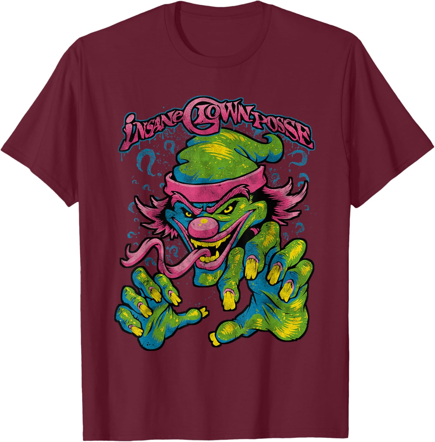 Insane Clown Posse | ICP Merch | Ich Hole dir den Clown T-Shirt - T-Shirt | Maroon