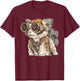 Slow Loris Steampunk T-Shirt - T-Shirt | Maroon
