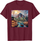 Vintage Istanbul Turkey T-Shirt - T-Shirt | Maroon