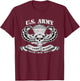 82nd Airborne Division Paratrooper Veteran Fort Bragg Gifts T-Shirt - T-Shirt | Maroon