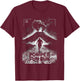 Pompeii 79 AD Fun Run Volcano Lover's T-Shirt - T-Shirt | Maroon