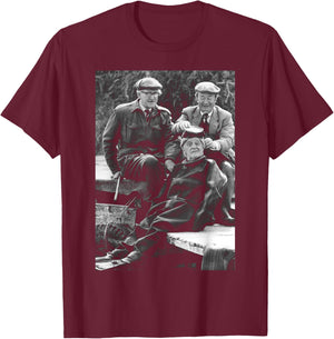 Last of The Summer Wine 1981 Compo Simmonite & Co T-Shirt - T-Shirt | Maroon