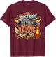 My Dad Isn’t Here But His Love Never Left Memorial T-Shirt - T-Shirt | Maroon