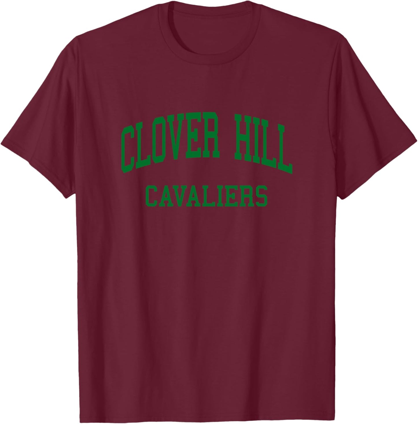Clover Hill High School HS Midlothian VA Retro T-Shirt - T-Shirt | Maroon