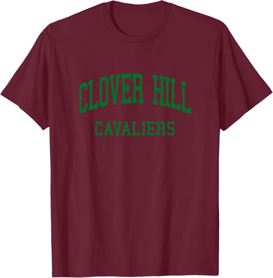 Clover Hill High School HS Midlothian VA Retro T-Shirt - T-Shirt | Maroon