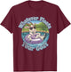 Whatever Floats Your Goat Floatie Vacation Funny Pun Retro T-Shirt - T-Shirt | Maroon
