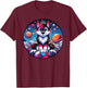 Funny Furry Fandom and Furries Convention T-Shirt - T-Shirt | Maroon