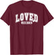 John 316 John 3 16 Loved Bible Jesus T-Shirt - T-Shirt | Maroon