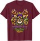 Mardi Gras Throw Me Something Mister Deer Hunting Camo T-Shirt - T-Shirt | Maroon