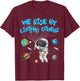 We Rise by Lifting Others Motivational Inspirational Quote T-Shirt - T-Shirt | Maroon