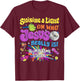 Jesus Light of The World Illumination Station VBS 2026 T-Shirt - T-Shirt | Maroon