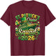 St Patricks Cruise Squad 2026 Irish Lucky Family Matching T-Shirt - T-Shirt | Maroon