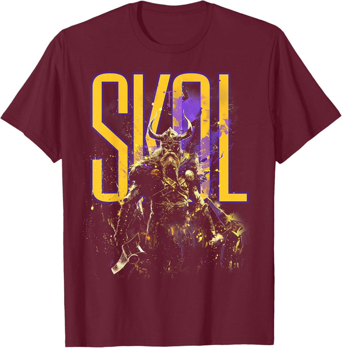 Scandinavian Pride - Minnesota Pride T-Shirt - T-Shirt | Maroon