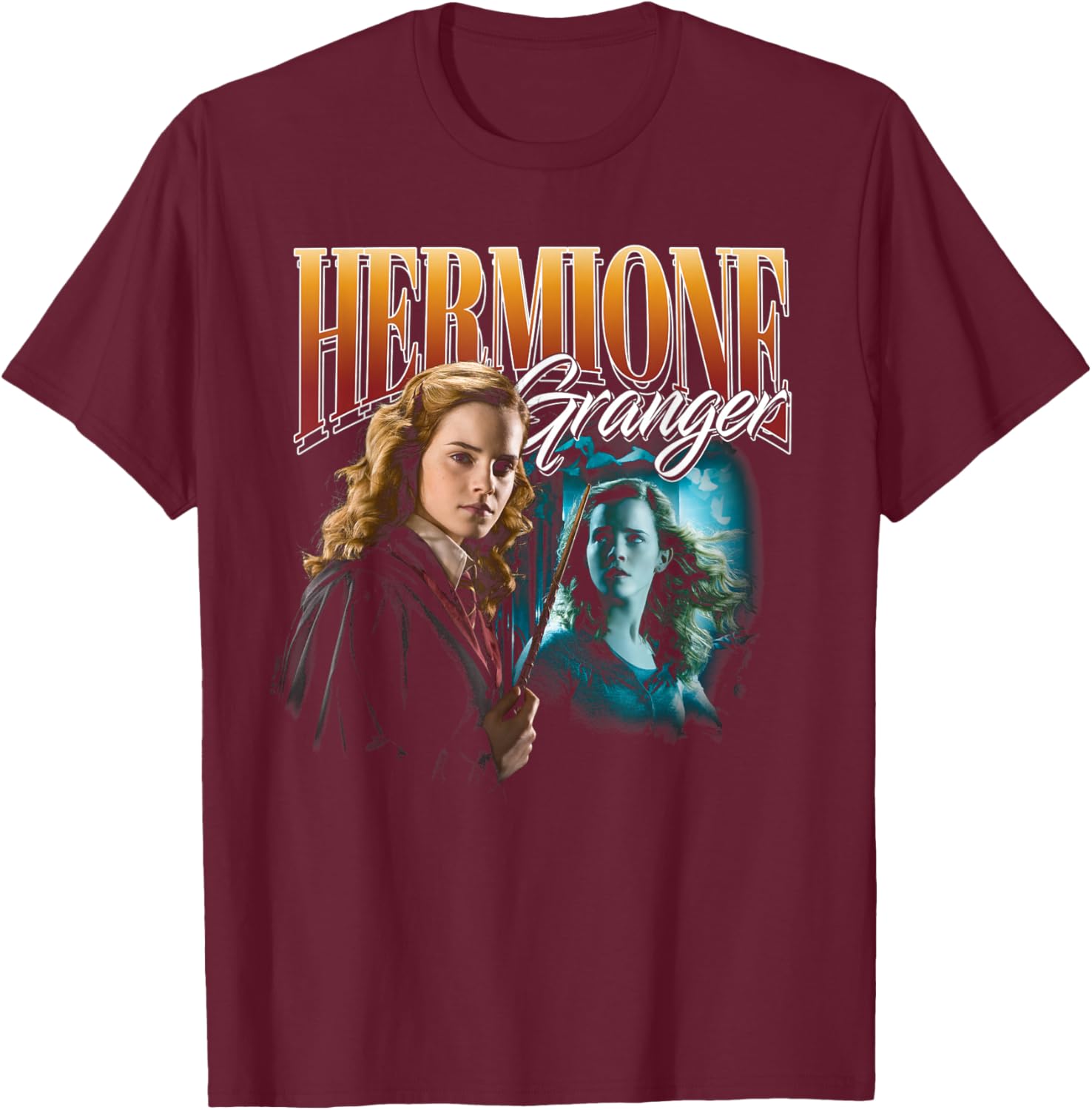 Harry Potter Hermione Granger Homage T-Shirt - T-Shirt | Maroon
