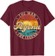 ARJONA The Man The Myth The Legend First Name T-Shirt - T-Shirt | Maroon