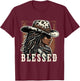 Vintage Black Western Cowgirl African Christian Cowgirl T-Shirt - T-Shirt | Maroon