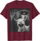 Funny Goat Selfie Alien UFO Gifts Women Teen Boy Kid T-Shirt - T-Shirt | Maroon