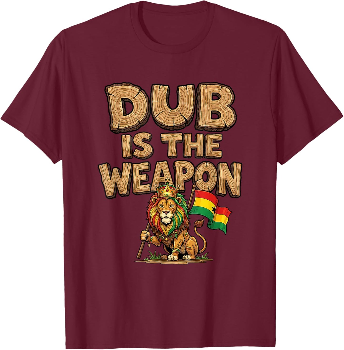 Arme Dub Reggae T-Shirt - T-Shirt | Maroon