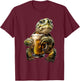 Turtle Beer T-Shirt - T-Shirt | Maroon