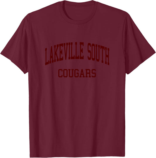 Lakeville South High School HS Lakeville MN Retro T-Shirt - T-Shirt | Maroon