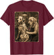 Retro Dalmatian Smoking Tattoo Artist Funny Dog Meme Humor T-Shirt - T-Shirt | Maroon