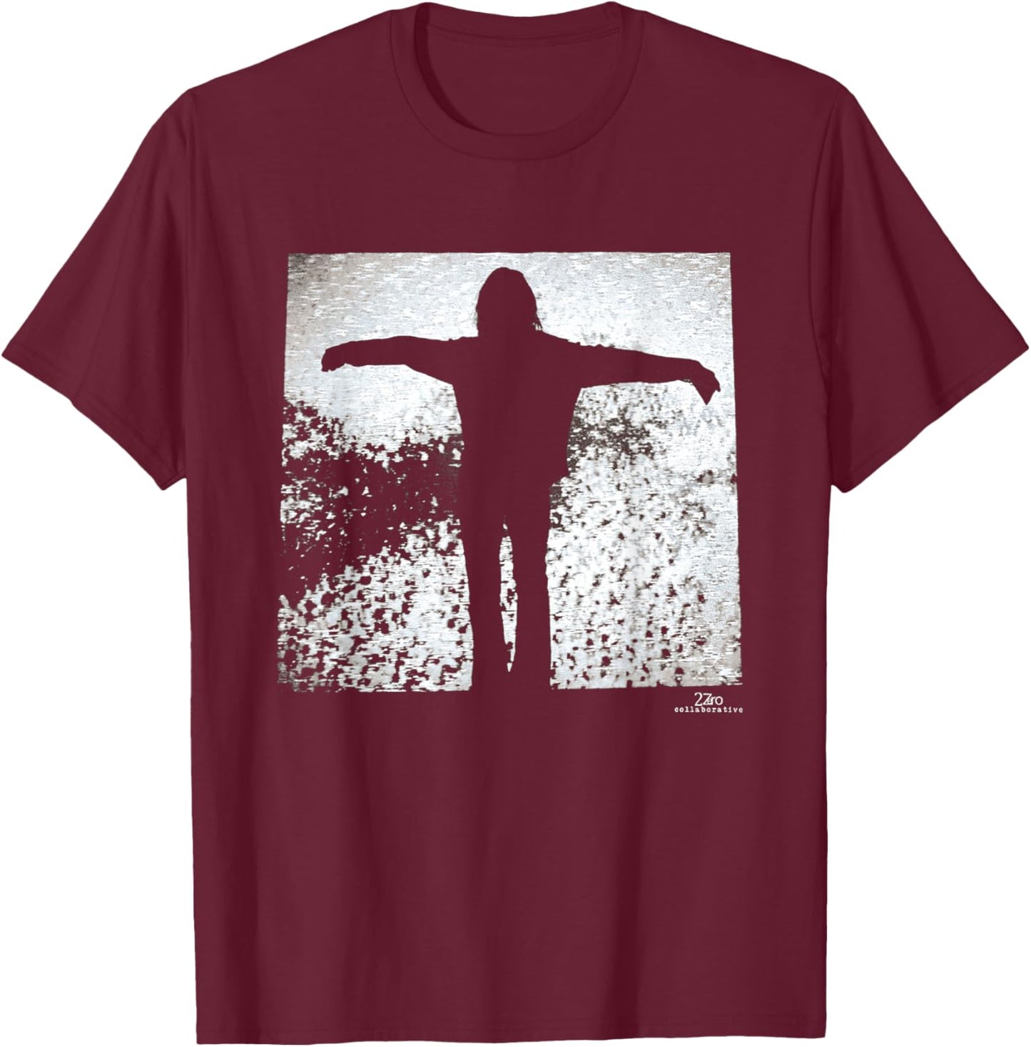 Dave Gahan Depeche Fashion Devotional Tour by Phil Nicholls T-Shirt - T-Shirt | Maroon
