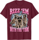 Rizz 'Em with The 'Tism T-Shirt - T-Shirt | Maroon