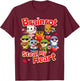 Brainrot Steal My Heart, KI-generiertes süßes Geschenk zum Valentinstag T-Shirt - T-Shirt | Maroon