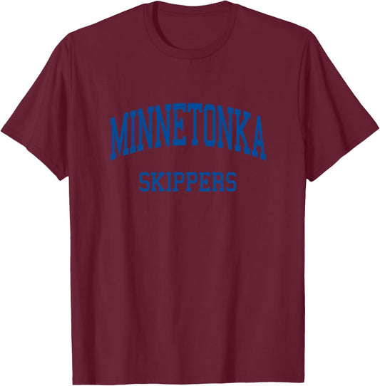 Minnetonka High School HS Minnetonka MN Retro T-Shirt - T-Shirt | Maroon