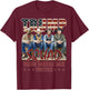 Trump Vance Kennedy Elon Squad Taking America Back Together T-Shirt - T-Shirt | Maroon