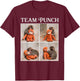 Cute Baby Monkey Team Punch T-Shirt - T-Shirt | Maroon