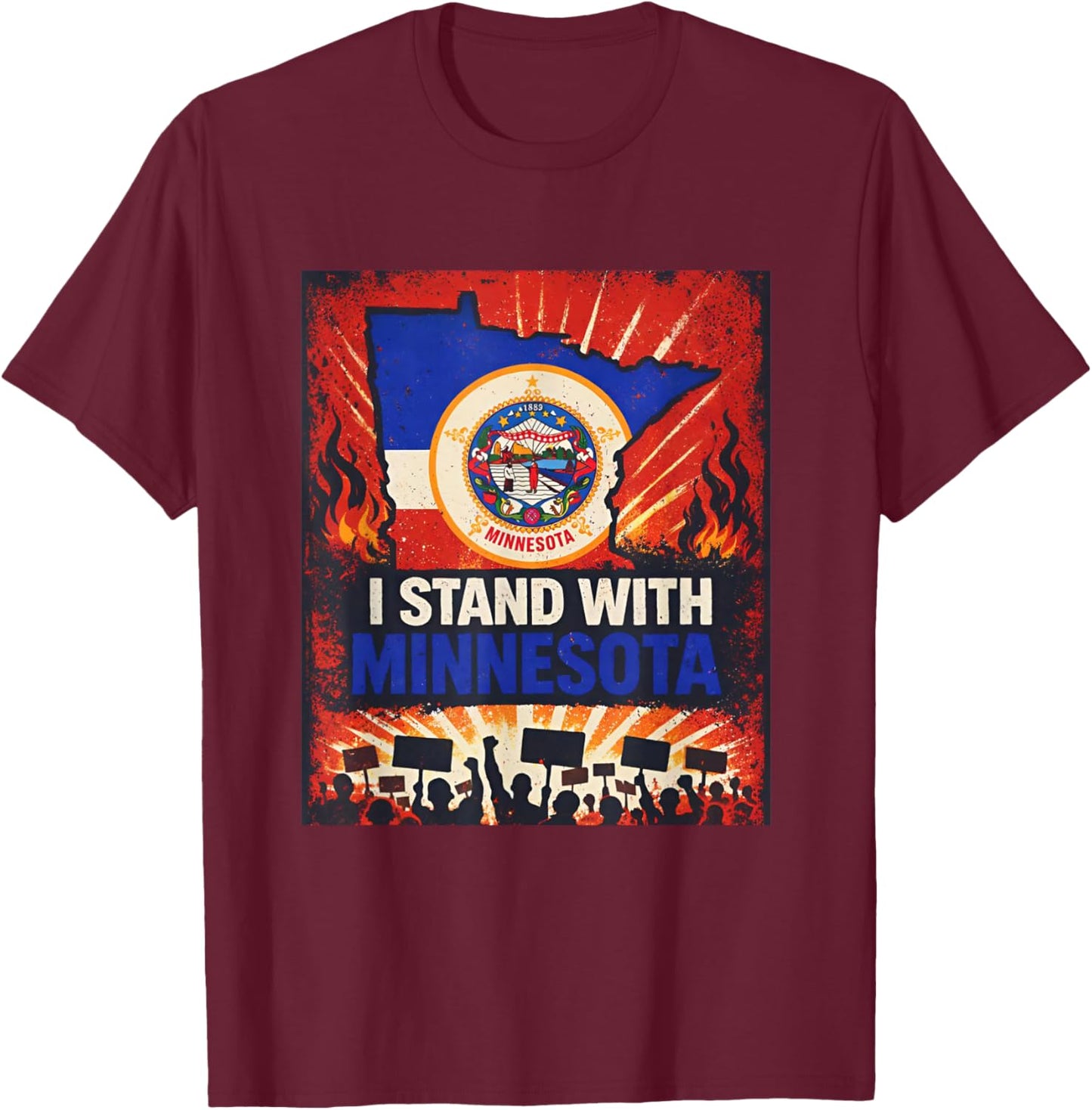 T-Shirt T-Shirt - T-Shirt | Maroon