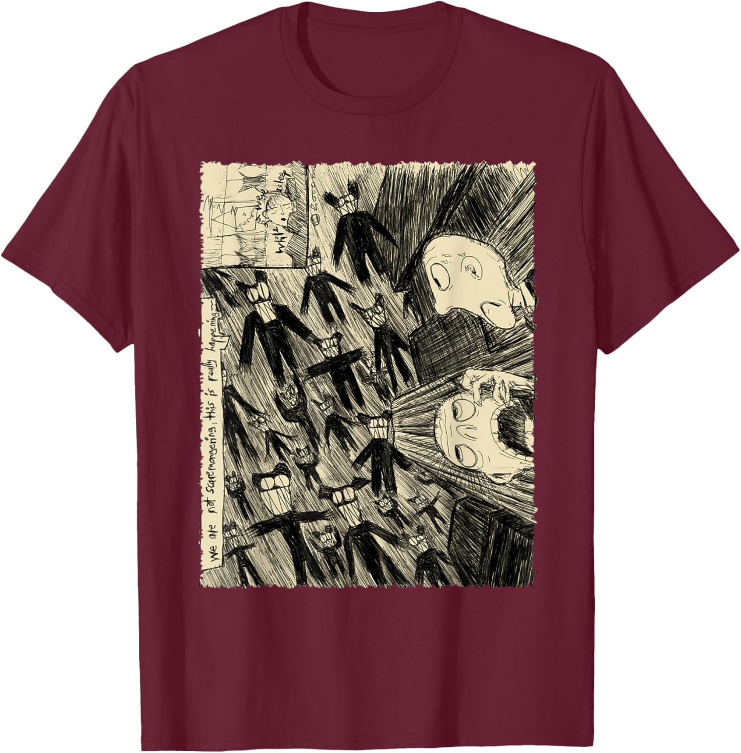 Retro Radiomusic Rock 80s 90s Vaporware Arts Radio Music 70s T-Shirt - T-Shirt | Maroon